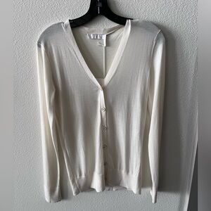 CHLOE Cream Cardigan Sweater NWT